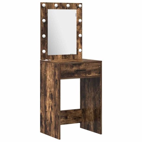 Toaletka 3 pcs Brązowy 40 x 41 x 135 cm Materiał drewnopochodny