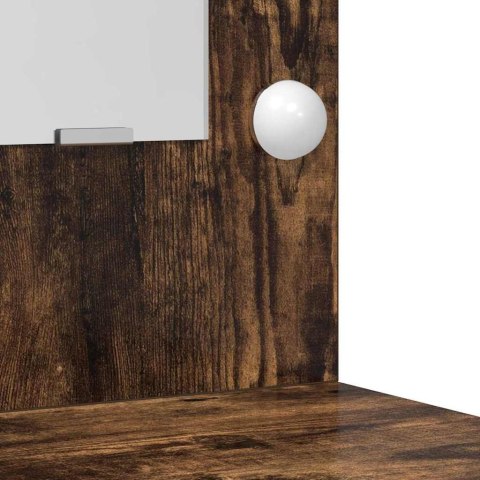 Toaletka 3 pcs Brązowy 40 x 41 x 135 cm Materiał drewnopochodny