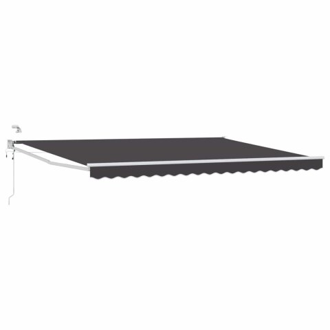 Elektryczna Rozkładana Markiza Antracyt 5 x 3 m