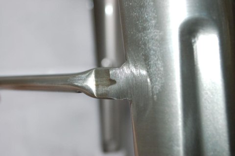 Stołek Paris metaliczny inspirowany
