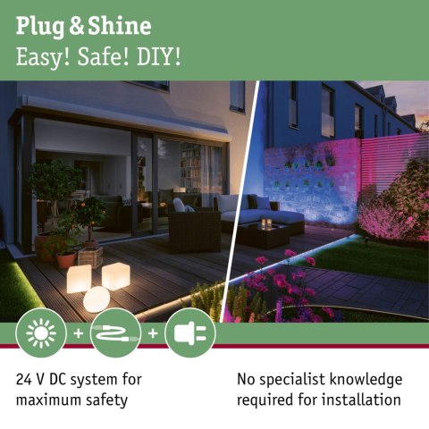 Oprawa dogruntowa Plug & Shine FLOOR MINI okrągła 2.5W 3000K IP67 24V srebrny / stal nierdzewna