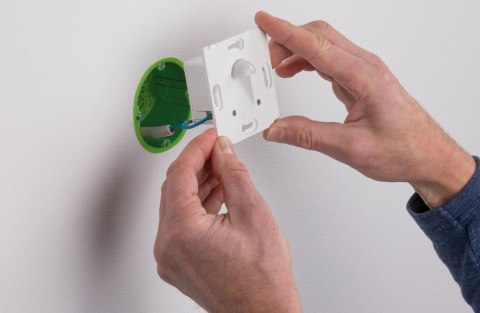 Oprawa przyschodowa WALL LED czujnik ruchu i zmierzchu kwadrat 1.1W 65 lm 2700K 230V biały / tworzywo sztuczne
