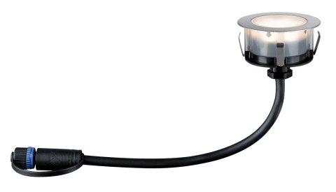 Oprawa wpuszczana Plug & Shine FLOOR ECO LED 3x2W 3000K IP67 24V srebrny / tworzywo sztuczne