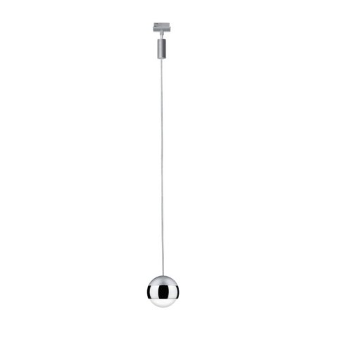 Oprawa zwieszana na szynoprzewód URail CAPSULE LED II DIM 6W 2700K 230V chrom matowy / metal