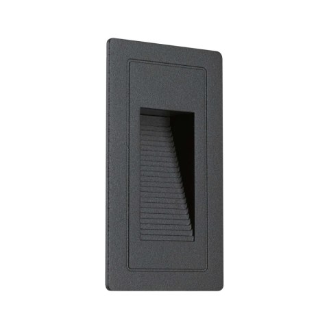 Oprawa elewacyjna HIGH 4W 3000K 500lm IP44 230V czarny / aluminium