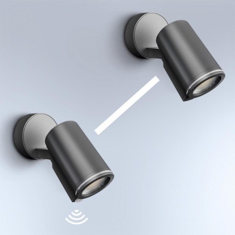 Oprawa elewacyjna bez czujnika ruchu SPOT ONE 6,7W 512lm 3000K IP44 IK03 230V antracyt / aluminium