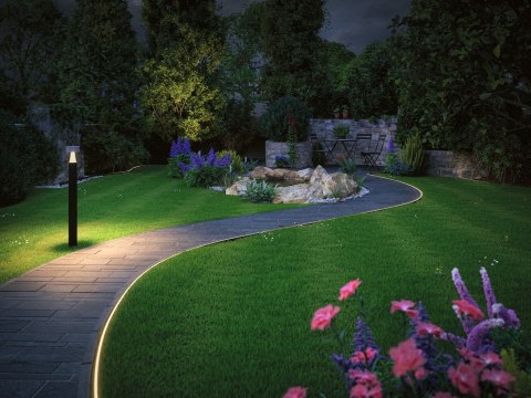 Taśma zewnętrzna LED Plug & Shine 5m 3000K 31W 2500lm IP67 24V biały