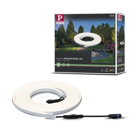 Taśma zewnętrzna LED Plug & Shine 5m 3000K 31W 2500lm IP67 24V biały