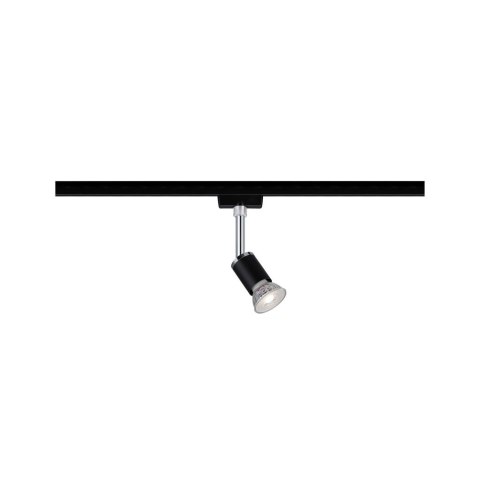 URail System Spot Pure II max. 1x10W GU10 Czarny Mat 230V Metal/Tworzywo sztuczne