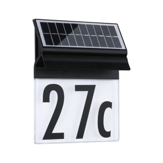 Oprawa elewacyjna NEDA LED solar czujnik ruchu zmierzchu 14lm 3000k IP4414lm czarna