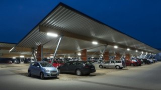 Oprawa liniowa z czujnikiem ruchu i zmierzchu STEINEL RS PRO 5100 HF DIM Bluetooth Mesh 31W 4000K 4250lm LED IP65 IK07 230V szar