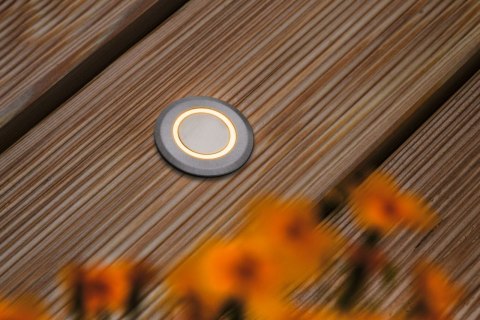 Oprawa wpuszczana podłogowa LED 2.2W 15lm IP67 2200K 230V aluminium metal