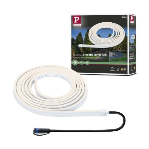 Taśma zewnętrzna LED Plug & Shine DIM 26W 5m 3000K IP68 24V biały
