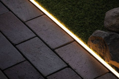 Taśma zewnętrzna LED Plug & Shine DIM 46W 10m 3000K IP68 24V biały