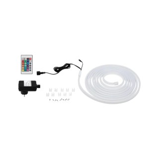 Taśma zewnętrzna LED RGB zestaw kompletny 30W 5m 36lm/m 72LED/m IP65 biały