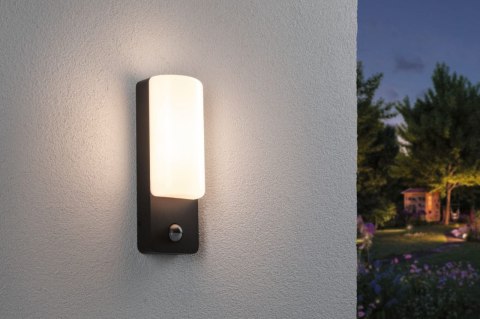Oprawa elewacyjna BONNIE LED PIR 8.5W 560lm 2200-3000K IP44 230V antracyt aluminium