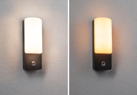 Oprawa elewacyjna BONNIE LED PIR 8.5W 560lm 2200-3000K IP44 230V antracyt aluminium