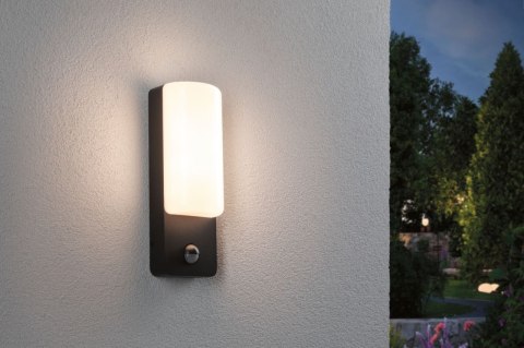 Oprawa elewacyjna BONNIE LED PIR 8.5W 560lm 3000K IP44 230V antracyt aluminium