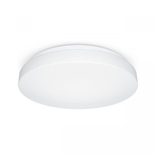 Oprawa z czujnikiem ruchu i zmierzchu RS PRO P1 Płaska S 9,4W LED HF 942lm 3000K IK03 IP54 230V biała/ tworzywo sztuczne