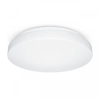 Oprawa z czujnikiem ruchu i zmierzchu RS PRO P2 Płaska S 15,4W LED HF 1700lm 4000K IK03 IP54 230V biała/ tworzywo sztuczne