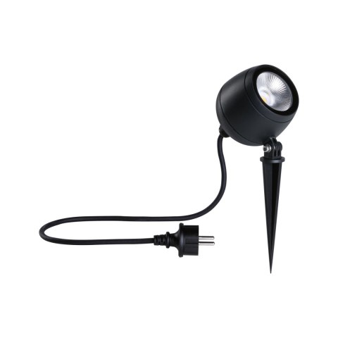 Reflektor ogrodowy KIKOLO LED 8W 60st. 500lm 3000K IP65 230V antracyt / aluminium