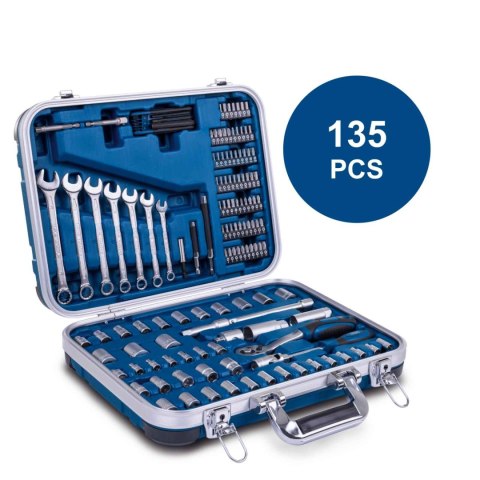 Zestaw kluczy Scheppach TB170 w walizce - 135 elementów