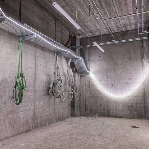 Budowlana Taśma LED na rusztowania 25 m 48 V 20 000 lm ROPE LIGHT 03.5815 SCANGRIP