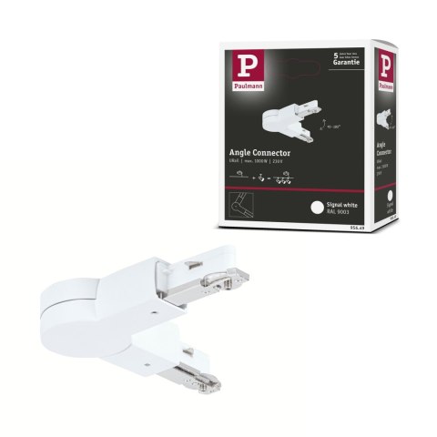 Łącznik przegubowy URail system max.1000W 230V biały RAL9003 / tworzywo sztuczne