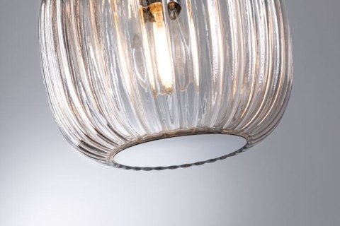 Lampa wisząca łazienkowa RUYA E14 max.20W IP44 230V chrom / szkło