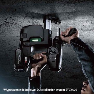 Młotowiertarka SDS 18V Panasonic EY1HD1 J18D32 + ładowarka + 2x aku 18V/5Ah + systainer