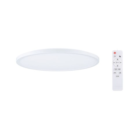 Plafoniera ATRIA SHINE LED Backlight RGB+W 32W 2700lm okragłą 400mm 3000K-6500K 230V biały / tworzywo sztuczne