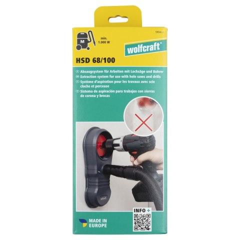 Przystawka do odsysania pyłu, wolfcraft