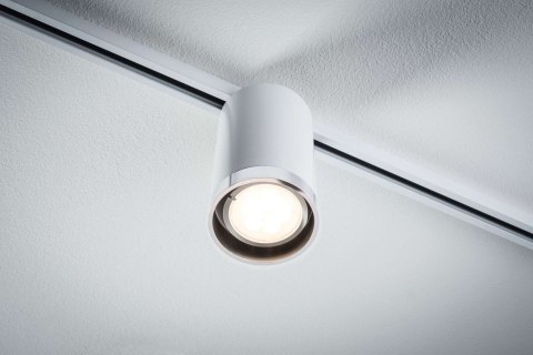 Reflektor na szynoprzewód URail TUBE DIM GU10 max.10W 230V biały RAL9003 / metal