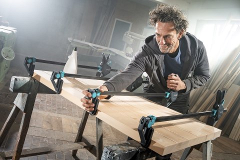 Ścisk jednoręczny 450 mm PRO MAX wolfcraft