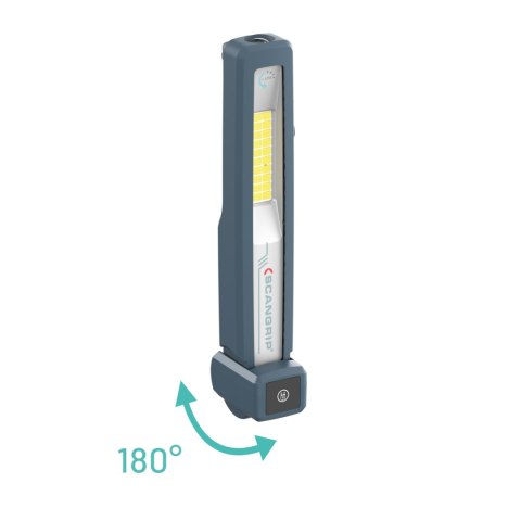 Wygodna akumulatorowa lampa robocza LED 2 w 1 150 lm 1,1 W Scangrip UNIPEN forLIFE 03.6209