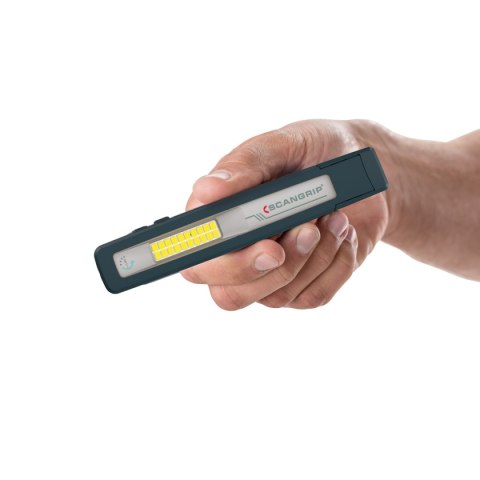 Wygodna akumulatorowa lampa robocza LED 2 w 1 150 lm 1,1 W Scangrip UNIPEN forLIFE 03.6209