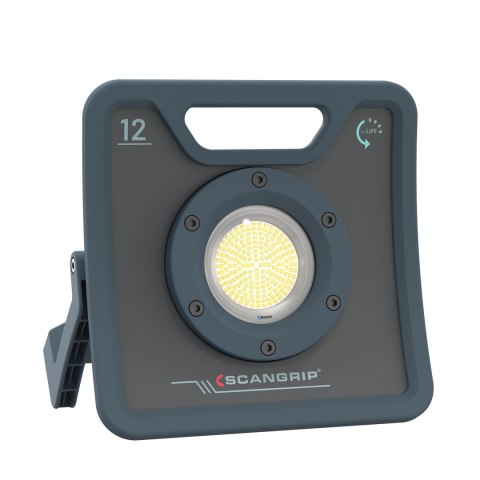 Wytrzymała lampa robocza LED 12000 lm BLUETOOTH 81 W Scangrip NOVA 12 forLIFE 03.6206
