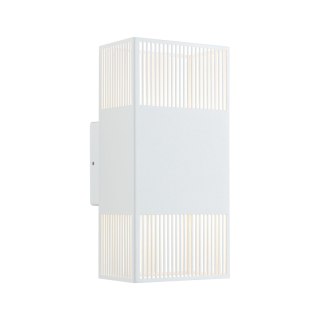Oprawa elewacyjna THARIN LED 2 X 3,7W 640lm 3000K IP44 230V biały / metal