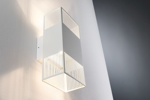 Oprawa elewacyjna THARIN LED 2 X 3,7W 640lm 3000K IP44 230V biały / metal