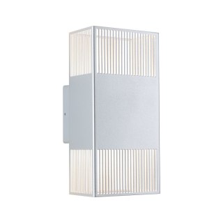 Oprawa elewacyjna THARIN LED 2 X 3,7W 640lm 3000K IP44 230V srebrny / metal