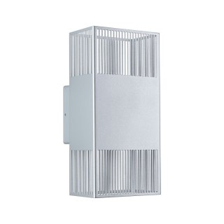 Oprawa elewacyjna THARIN LED 2 X 3,7W 640lm 3000K IP44 230V srebrny / metal