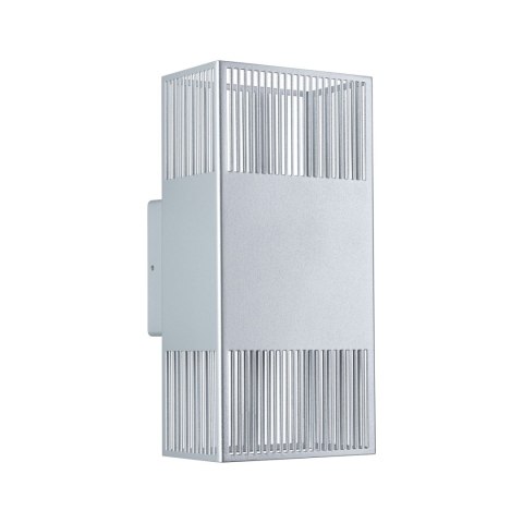 Oprawa elewacyjna THARIN LED 2 X 3,7W 640lm 3000K IP44 230V srebrny / metal