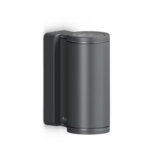 Oprawa elewacyjna bez czujnika L940 S PIR 14.5W 2xGU-10 3000K 1240lm IP44 IK03 230V antracyt / aluminium / tworzywo