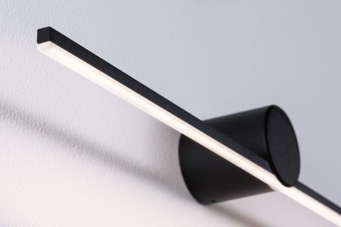 Oprawa ścienna SAVA LED nad lustro 4,2W 250lm 3000K 300mm IP44 230V czarny matowy / metal