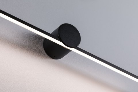 Oprawa ścienna SAVA LED nad lustro 4,2W 250lm 3000K 300mm IP44 230V czarny matowy / metal
