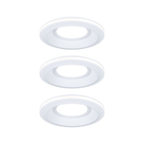 Oprawa wpuszczana SORMUS LED 3 X 6.5W 560lm / 180lm 3000K IP65 230V biały / tworzywo sztuczne