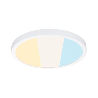 Plafoniera okrągła AKYA LED 29W ze zmienną barwą 3000/4000/6500K 300mm 2800 lm 230V IP20 biały / tworzywo sztuczne