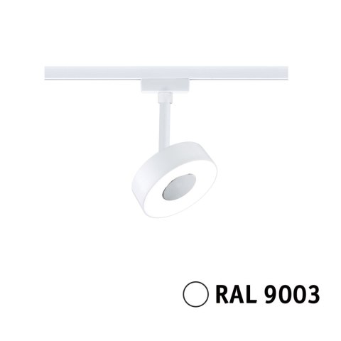 Reflektor na szynoprzewód URail CIRCLE LED 3StepDim 5W 220lm 4000K 230V biały RAL9003 / metal