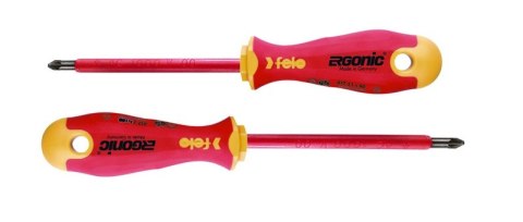 Zaciskarka do tulejek kablowych 0,08 - 16 mm2 + zestaw 2 wkrętaków Felo Ergonic plus/minus Z1 i Z2