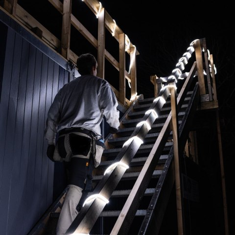 Budowlana Taśma LED na rusztowania 50 m 50000 lm ROPE LIGHT 50 03.5820 SCANGRIP